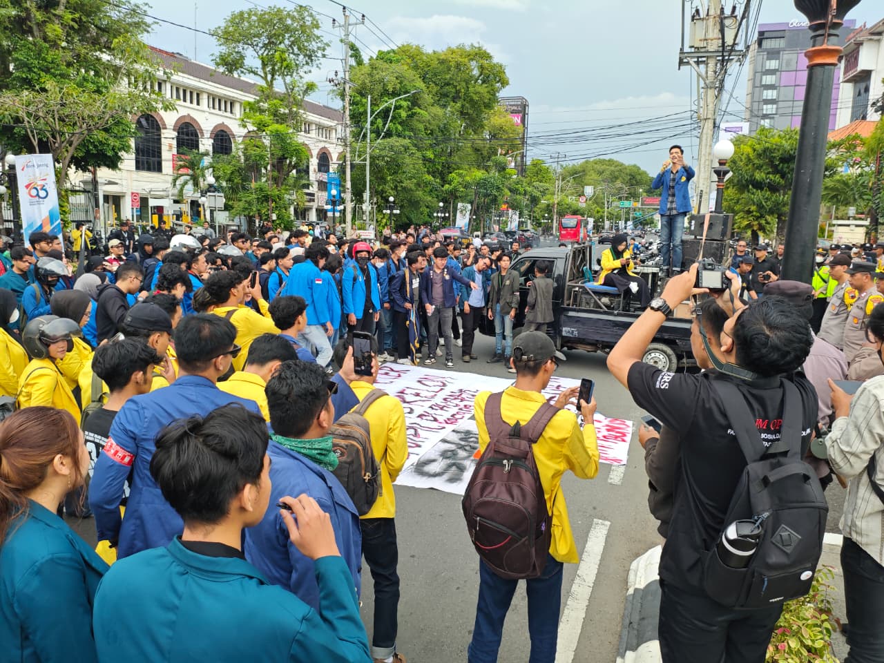 Aksi Mahasiswa Semarang Raya